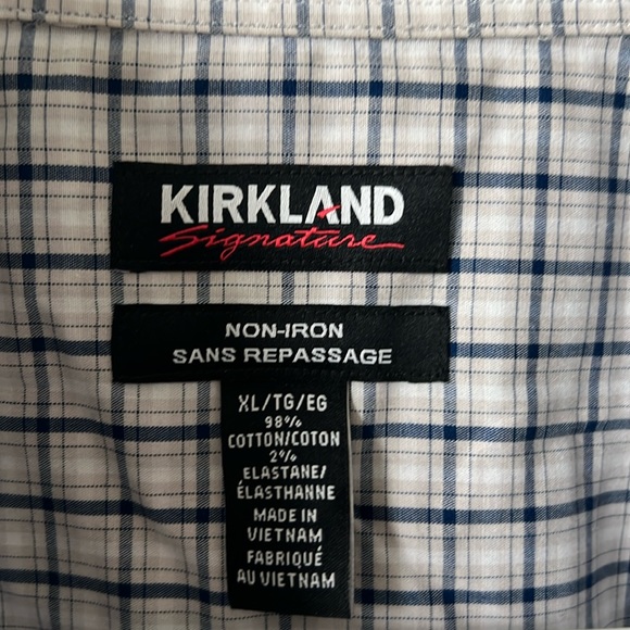NWOT - Kirkland Signature Short Sleeve Button Down Sport Shirts - Picture 5 of 7
